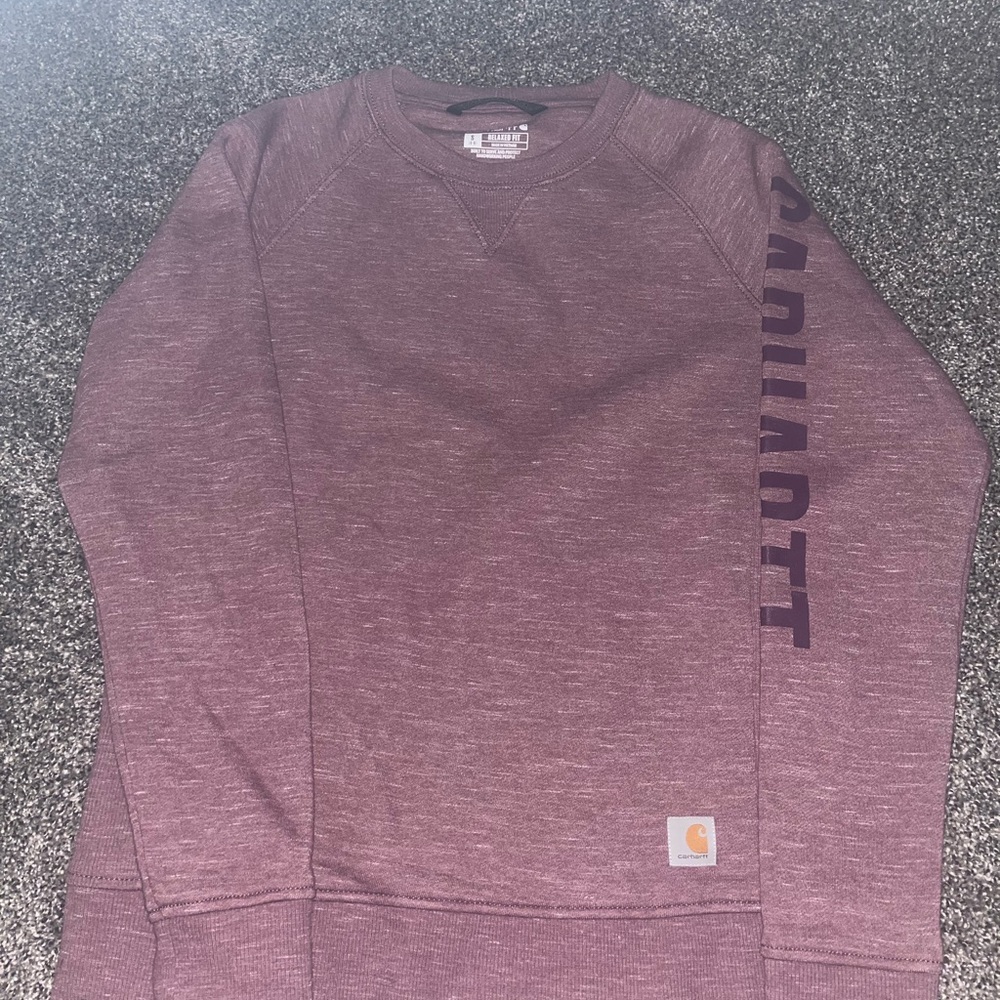 Women’s Carhartt Fleece Pullover Crewneck